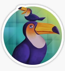 Tropical Toucan Sticker