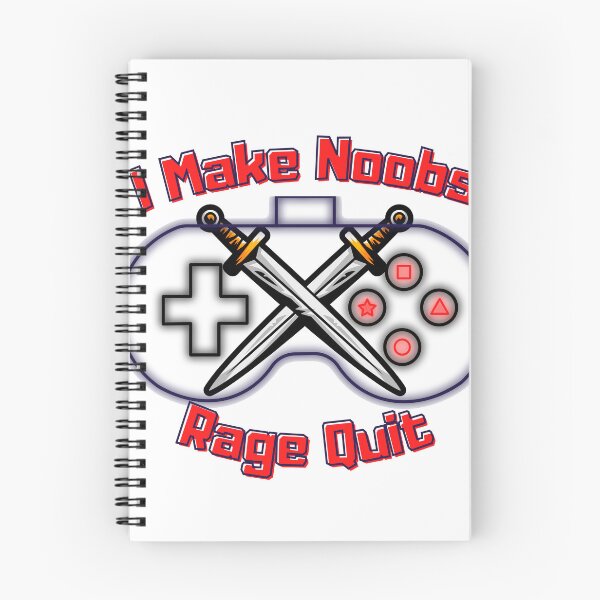 Item preview, Make Noob Rage Quit designed and sold by HdanRDesign.