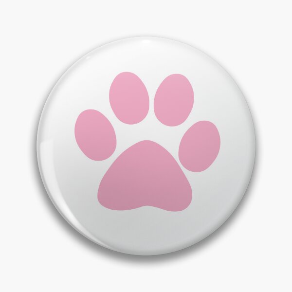 Item preview, Purple Pink Dog Paw Illustration Pattern designed and sold by DeliveryGeorge.