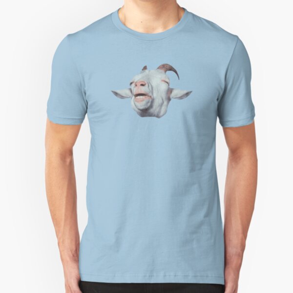 Happy Goat is Faded Slim Fit T-Shirt