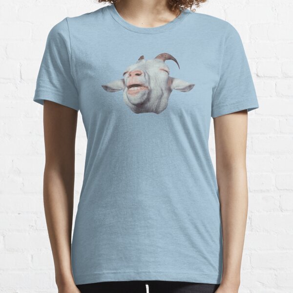Happy Goat is Faded Essential T-Shirt