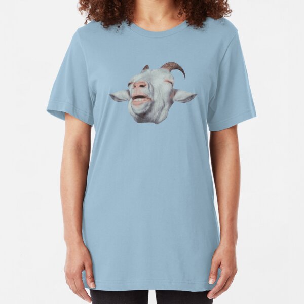 Happy Goat is Faded Slim Fit T-Shirt