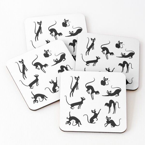 Item preview, Rexing Devon Rexes - cute cats on white  designed and sold by 7115.