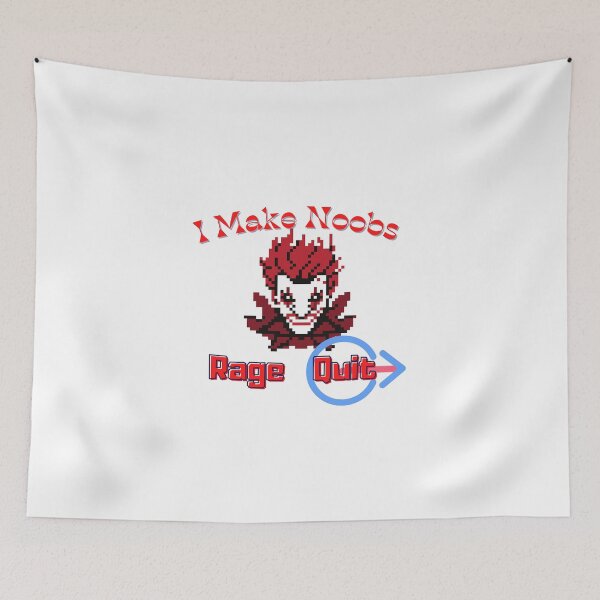 Item preview, Make Noob Rage Quit designed and sold by HdanRDesign.