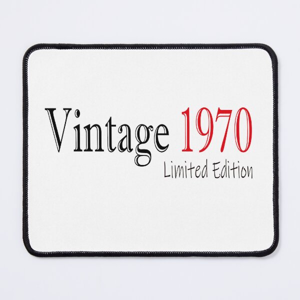 Item preview, Typographic 1970 Vintage Birthday designed and sold by ArtCreativeSACB.