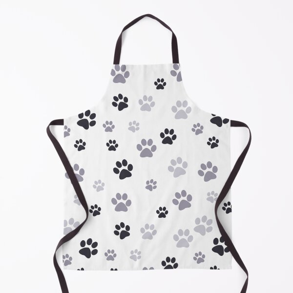 Item preview, GREY TINY DOG PAW AND CAT PAW PATTERN designed and sold by DeliveryGeorge.