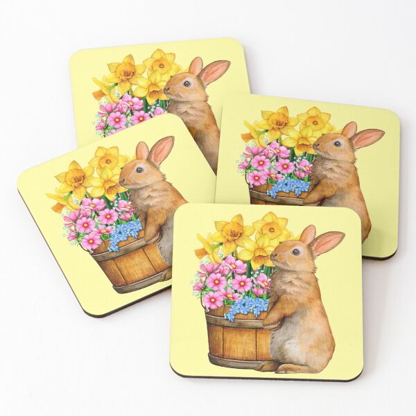 Item preview, Easter Bunny Basket designed and sold by ChelleCreate.