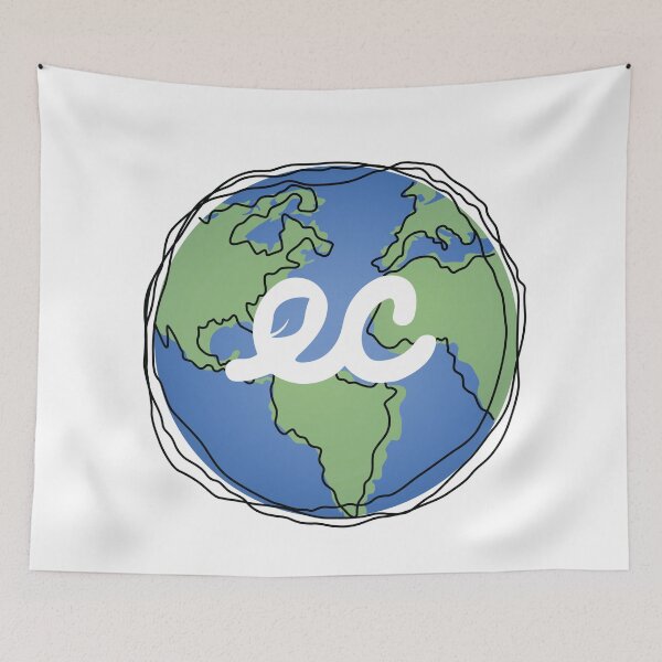 Item preview, EC large Earth logo designed and sold by Earth Cups.