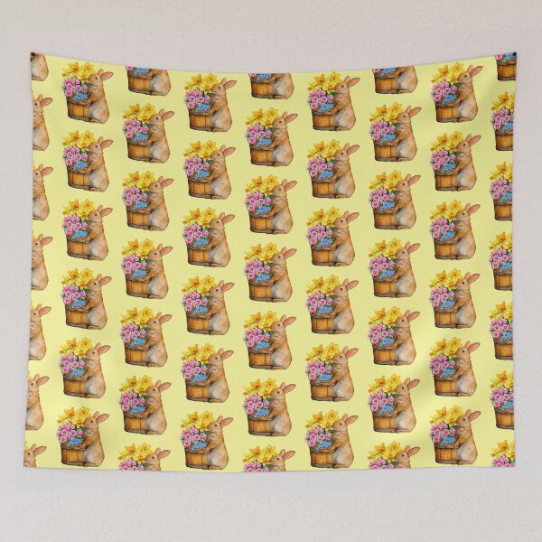 Item preview, Easter Bunny Basket designed and sold by ChelleCreate.