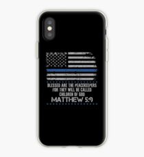 Blessed are The Peacekeepers, For They Will Be Called Children Of God ~ Matthew 5:9 iPhone Case