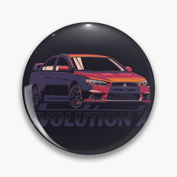 Item preview, Lancer EvoX illustration art designed and sold by ElseWorldDesign.