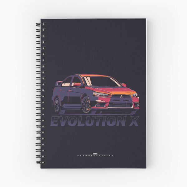 Item preview, Lancer EvoX illustration art designed and sold by ElseWorldDesign.