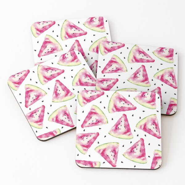 Item preview, Watermelon - summer - watercolor illustration - fruit designed and sold by ShenysArt.