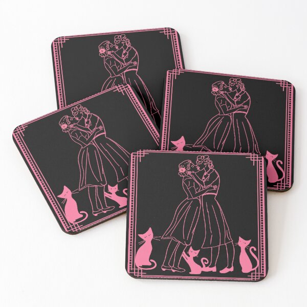 Aperçu de l'œuvre Copie rose d'Atomic cat ladies kiss créée et vendue par bramblewood56.