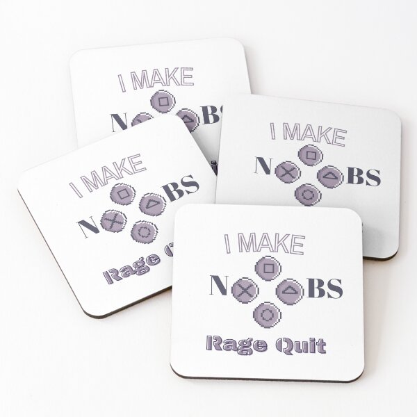 Item preview, Make Noob Rage Quit designed and sold by HdanRDesign.