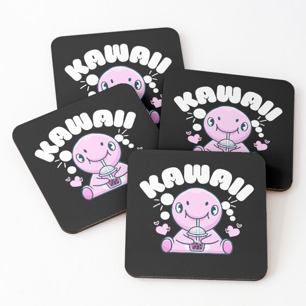 Item preview, Kawaii dino drinking boba designed and sold by FurioInc.