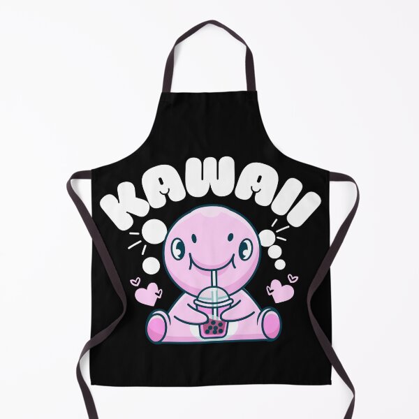 Item preview, Kawaii dino drinking boba designed and sold by FurioInc.