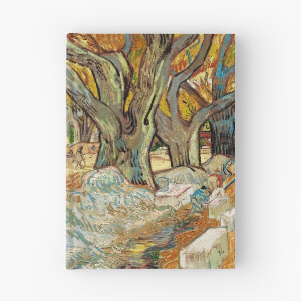 Item preview, The Large Plane Trees (Road Menders at Saint-Rémy) (1889) by Vincent Van Gogh designed and sold by amrmab.