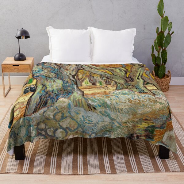 Item preview, The Large Plane Trees (Road Menders at Saint-Rémy) (1889) by Vincent Van Gogh designed and sold by amrmab.
