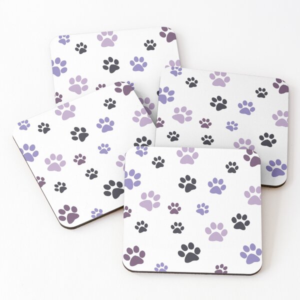 Item preview, A COLOURFUL TINY DOG PAW PATTERN  designed and sold by DeliveryGeorge.