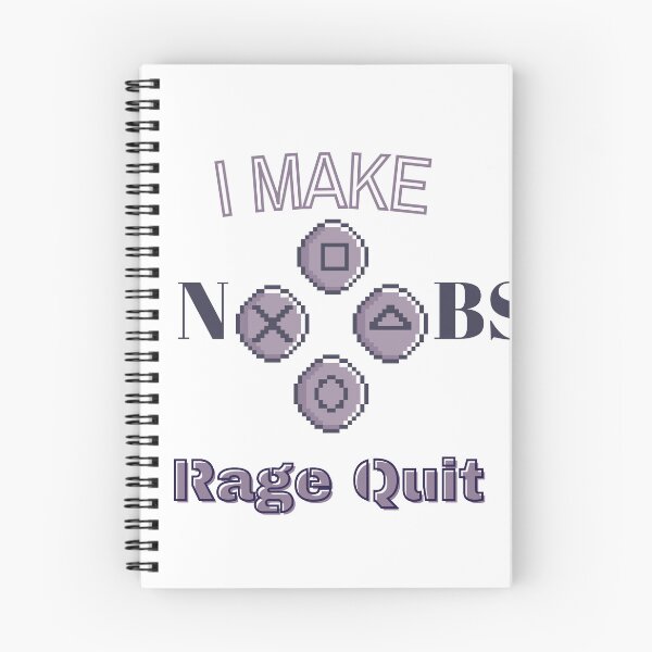 Item preview, Make Noob Rage Quit designed and sold by HdanRDesign.
