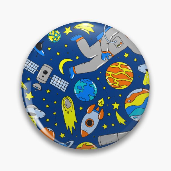 Item preview, Outer Space! - Kids Colorful Pattern designed and sold by Lit_Creation ⭐️⭐️⭐️⭐️⭐️.