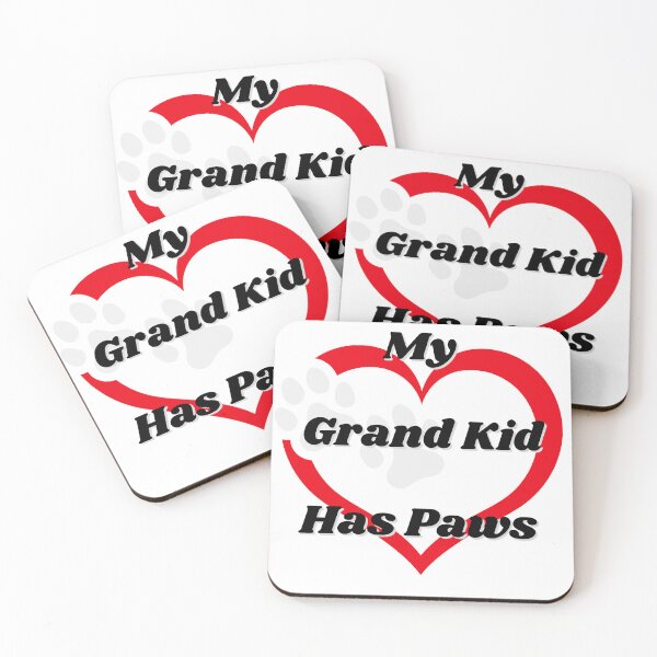 Item preview, My Grand Kid has Paws design designed and sold by cowgirltracie.
