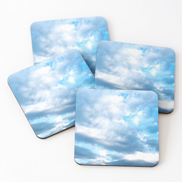 Item preview, Blue Heavenly Sky With Whimsical White Clouds designed and sold by DEC02.