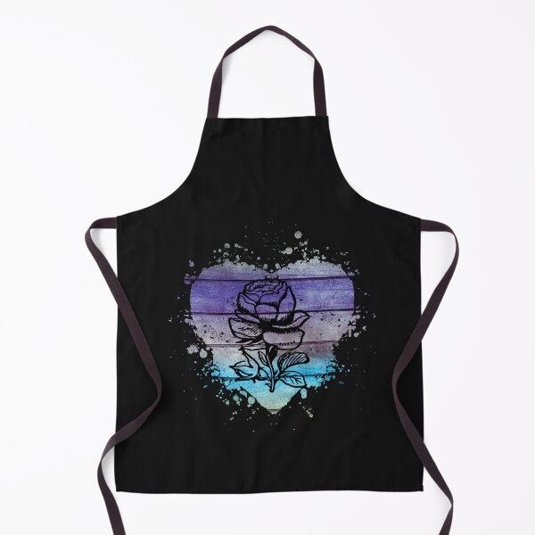 Item preview, Vintage Sunset Heart Black Rose designed and sold by HappyLifeCreate.