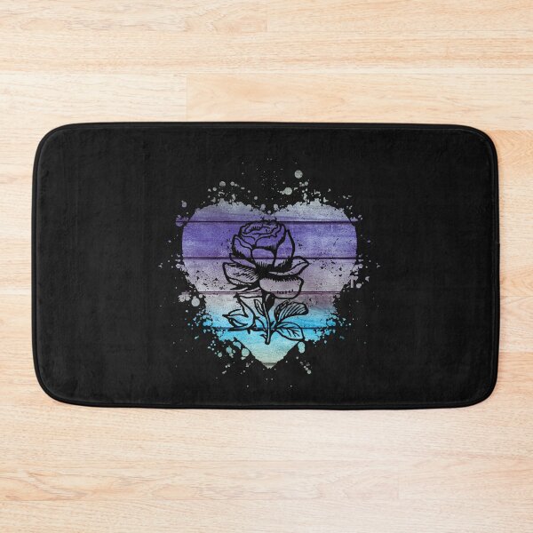 Item preview, Vintage Sunset Heart Black Rose designed and sold by HappyLifeCreate.