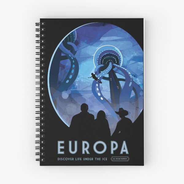 Item preview, Europa, Discover Life Under the Ice, All Ocean Views designed and sold by Caregiverology.