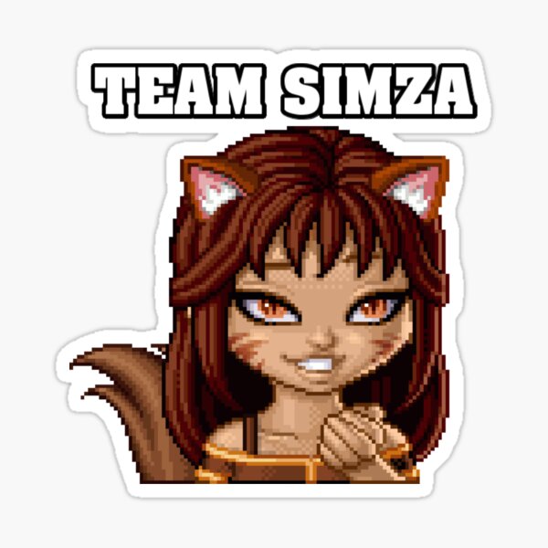 TEAM SIMZA Sticker