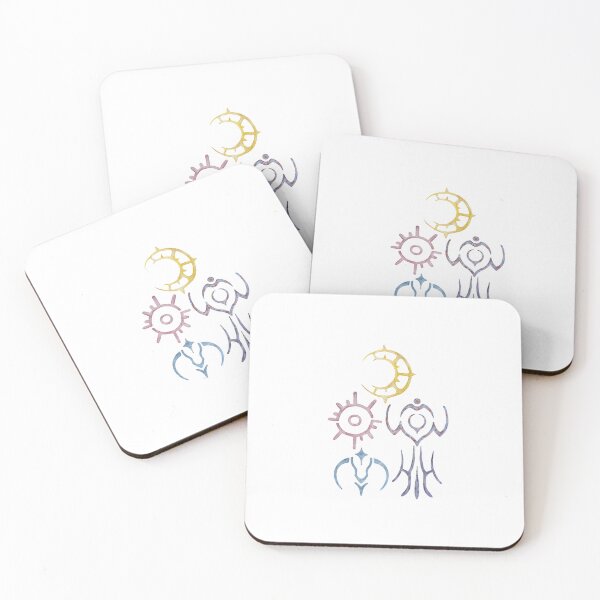 Item preview, Watercolor Golden Deer Crests Fire Emblem Three Houses designed and sold by Vsiegel93.