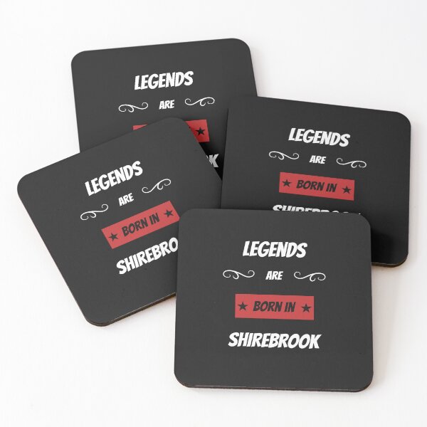 Item preview, Legends are born in Shirebrook designed and sold by BritishFashion.