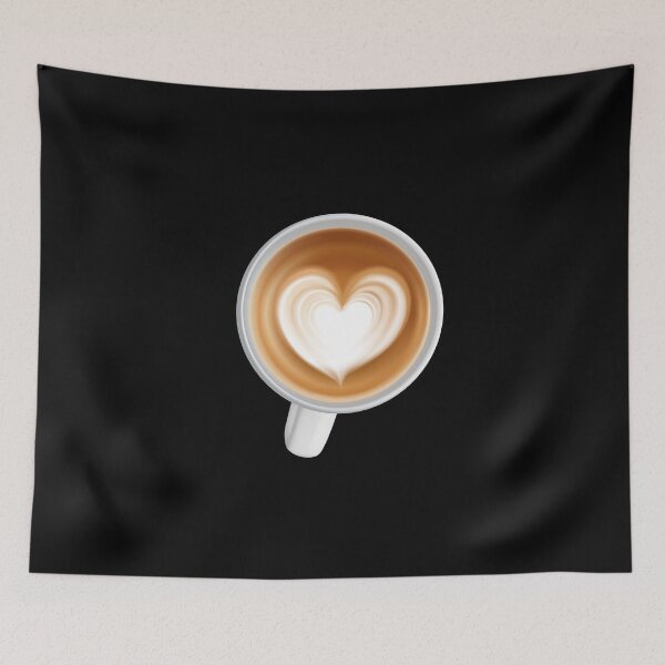 Item preview, Latte Heart Art Gift For Coffee Lover designed and sold by Tatus Brinal.