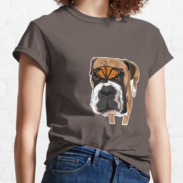 Bulldog Butterfly Friendship Classic T-Shirt