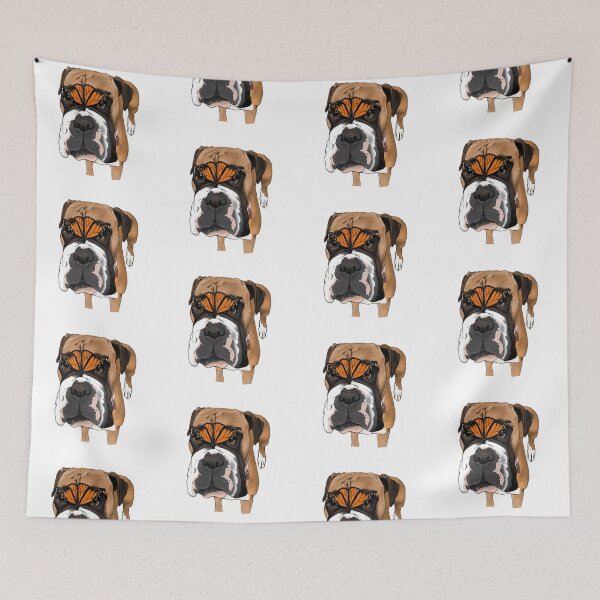 Item preview, Bulldog Butterfly Friendship designed and sold by alachiki.