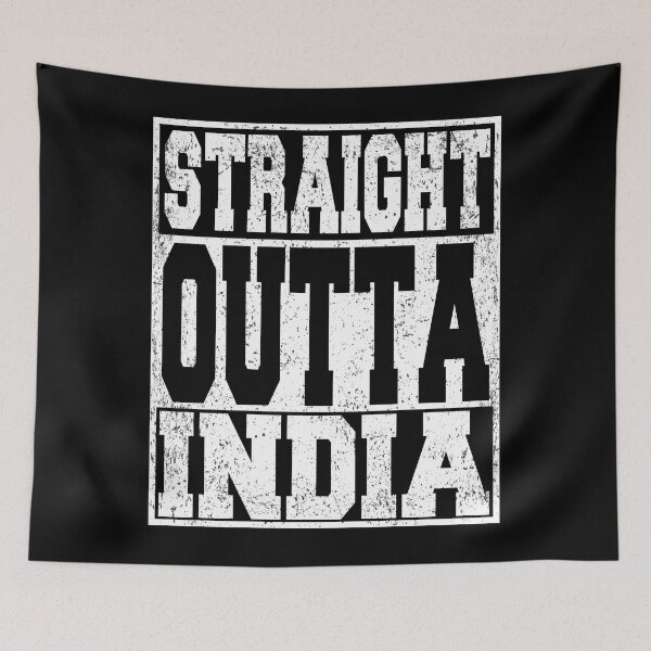 Item preview, Straight Outta India designed and sold by ARTZ84.