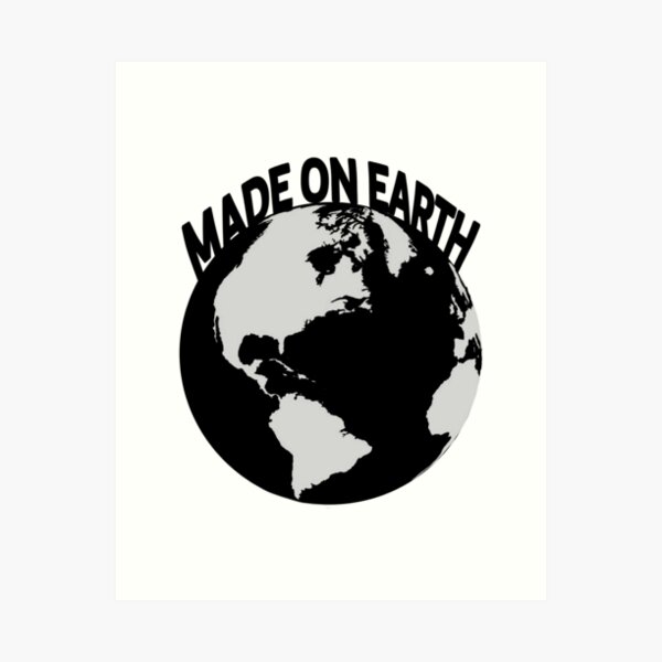 made on earth framed art