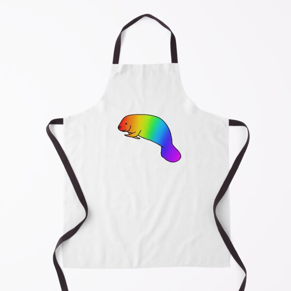 Item preview, Rainbow Manatee designed and sold by Swoerle.