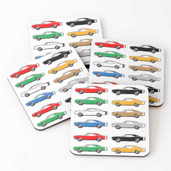 Item preview, Muscle Car Colors designed and sold by CoolRide.