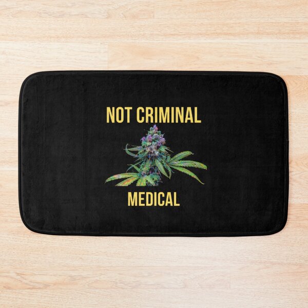 Item preview, Medical Marijuana, Not Criminal Medical, Marijuana, Cannabis, Leaf Gold Bud designed and sold by BestDesignbySof.