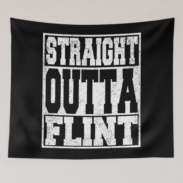 Item preview, Straight Outta Flint Michigan designed and sold by ARTZ84.