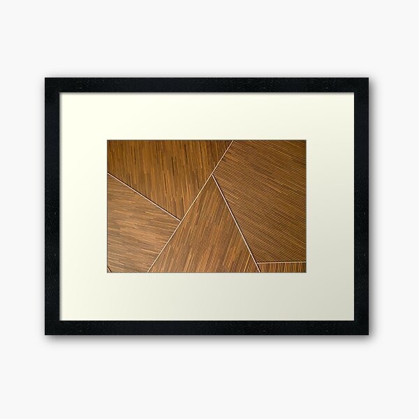 Mandala woods Framed Art Print