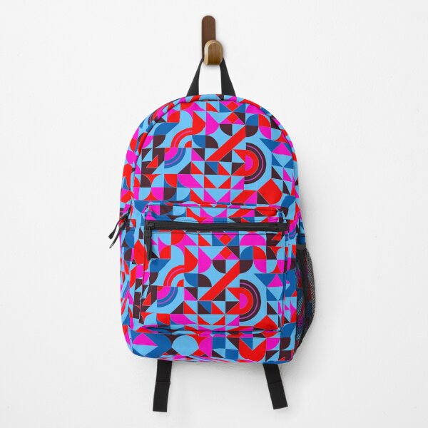 Item preview, geometric colorful patterns conceptual Art - Abstract Neo Geo graphic design designed and sold by Design Repo.