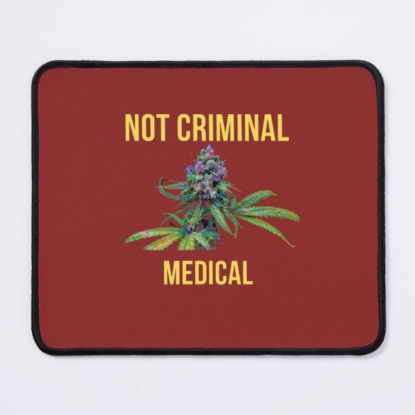 Item preview, Medical Marijuana, Not Criminal Medical, Marijuana, Cannabis, Leaf Gold Bud designed and sold by BestDesignbySof.