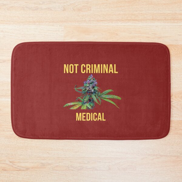 Item preview, Medical Marijuana, Not Criminal Medical, Marijuana, Cannabis, Leaf Gold Bud designed and sold by BestDesignbySof.