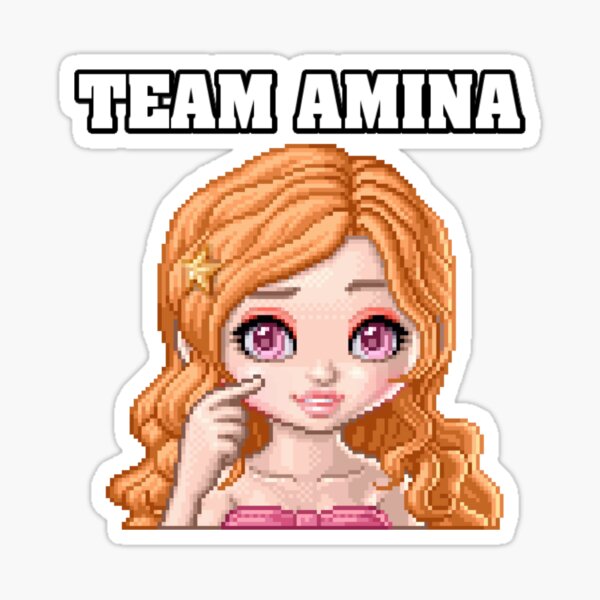 TEAM AMINA Sticker