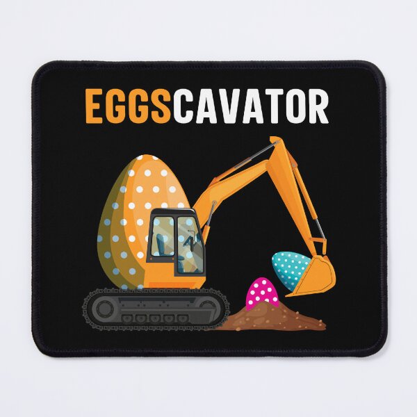 Item preview, Eggscavator Excavator Equipment Funny Easter Egg Hunting designed and sold by haselshirt.