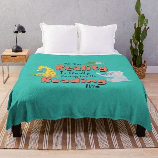 Item preview, Reality Is Cutting My Reading Time | Reality Vs. Reading Book Nerd Quote designed and sold by Open  Space.